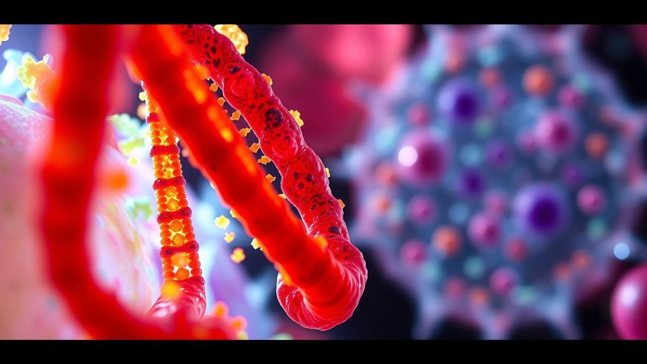"Microscopic view of cell division highlighting how the study of mitosis enhances scientists’ knowledge of cancer development and treatment."